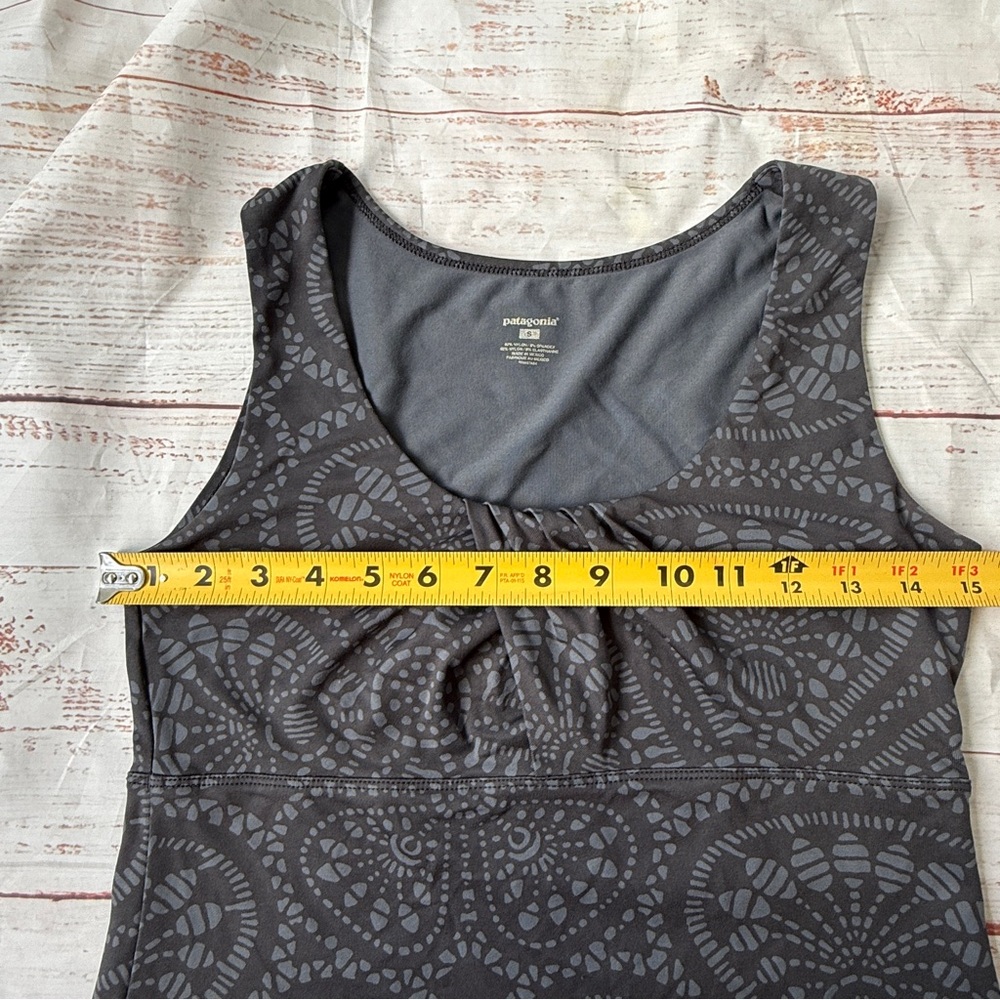 Patagonia  Tank Top Workout Yoga Tone Gray Size S‎ - Picture 4 of 8